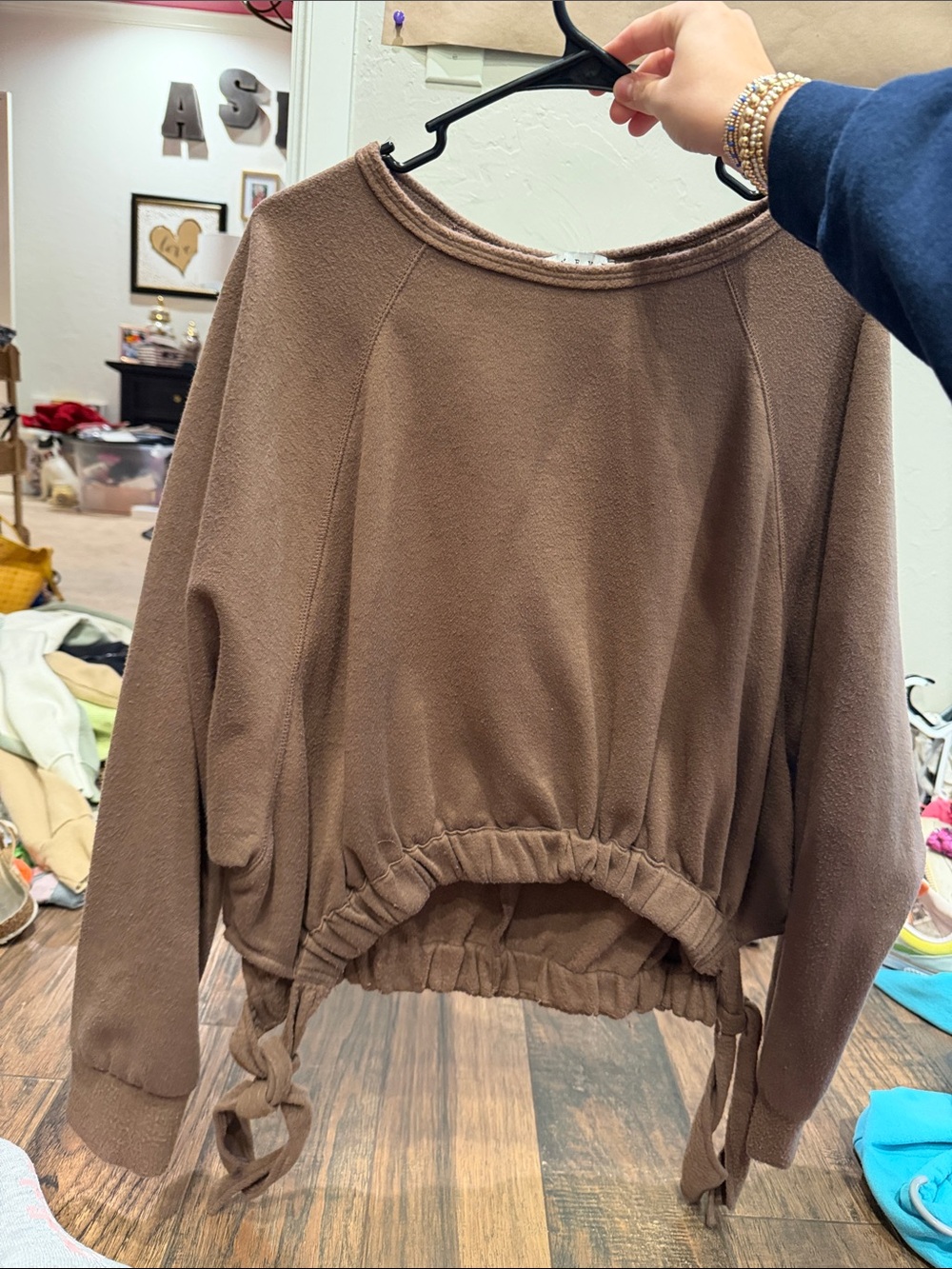 HYFVE Camel Brown Cozy Pullover Sweatshirt
